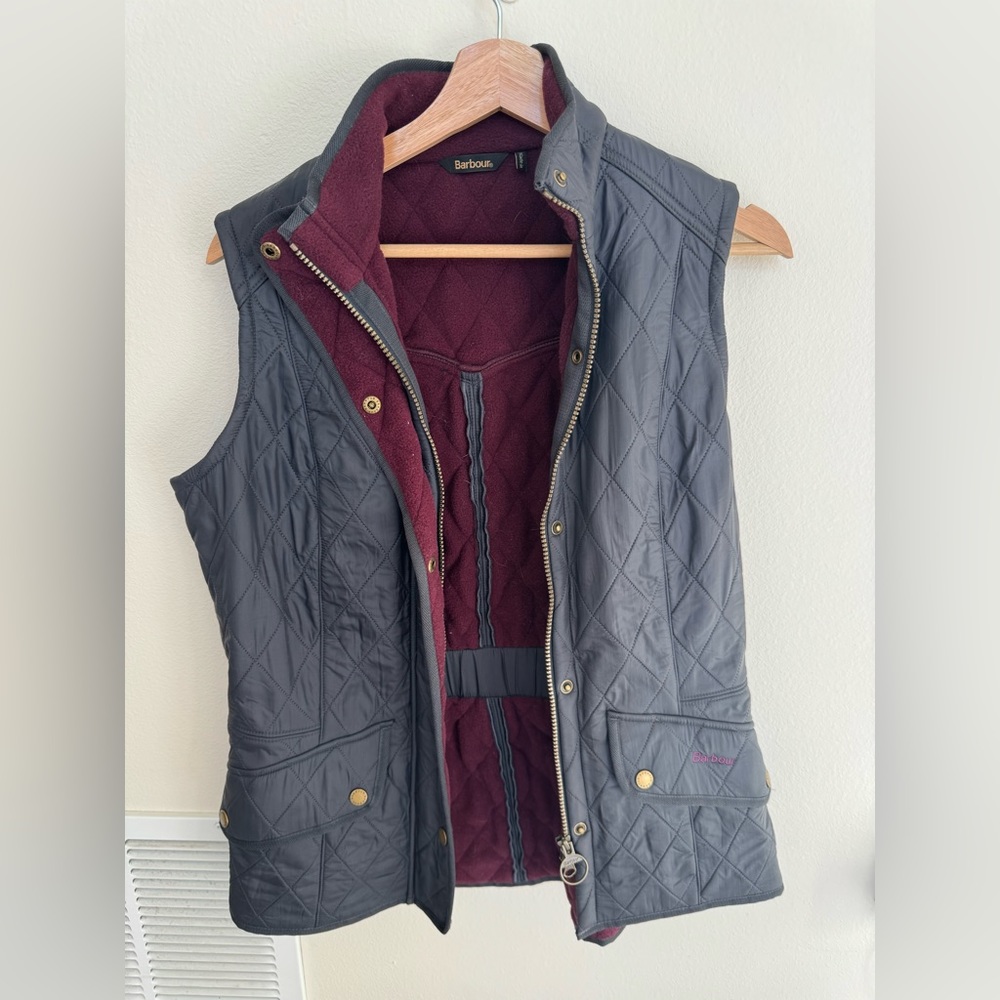 Barbour Navy Women’s Vest size 8
